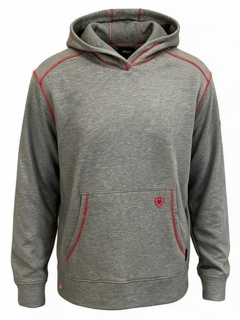 Ariat Flame Resistant Polartec Grey Work Hooded Sweatshirt